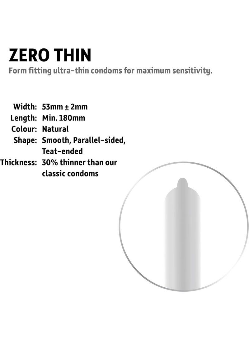 careX Zero Thin Condoms 12 Pcs - Image 4